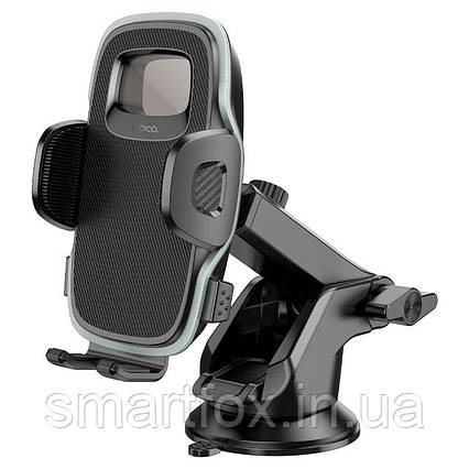 Автомобільний тримач Hoco H15 Fair push-type car holder (центральна консоль), фото 1