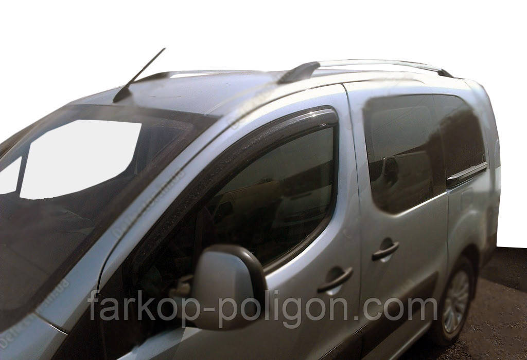 Вітровики (2 шт, HIC) для Peugeot Partner Tepee 2008-2018 рр