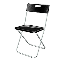 Стілець складаний IKEA GUNDE (ІКЕА ГУНДЕ). 60217799. Чорний