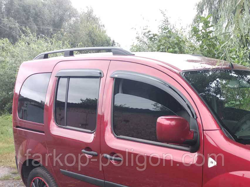 Вітровики (4 шт, HIC) для Renault Kangoo 2008-2020 рр