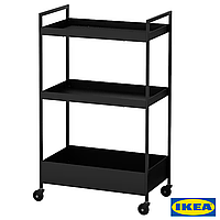 Візок IKEA NISSAFORS 203.997.77 Чорний