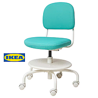 Дитячий стілець IKEA VIMUND (ІКЕА ВІМУНД). Бірюзовий. 005.319.66