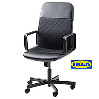 Офісний стілець IKEA RENBERGET (ІКЕА РЕНБЕРГЕТ). 60493546. Чорний