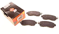 Колодки гальмівні передні EUROREPAR 1681162780 Nissan X-Trail, Juke, Tiida, Murano, Qashqai, Teana, Leaf; Suz