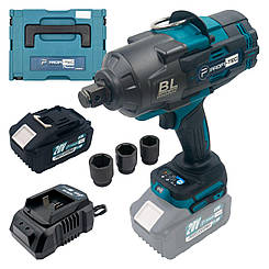 Гайковерт аккумуляторный бесщеточный 3/4" 8,0 Ач 2100 Nm Германия Profi -Tec