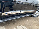 Комплект дверних молдингів (2008-2016) Білий колір для Toyota Land Cruiser 200, фото 4