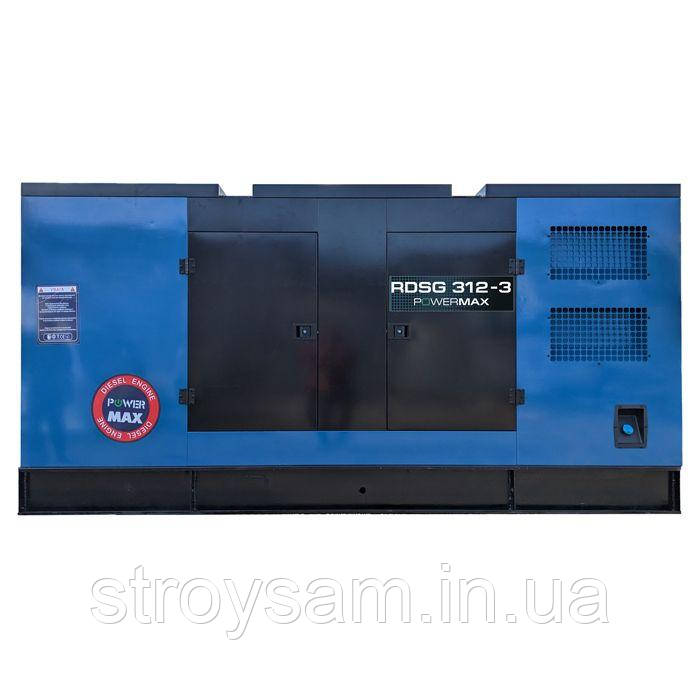 Генератор дизельний PROFI-TEC RDSG312-3 Power MAX (312кВА/250кВт, двигун RICARDO, Great Britain)