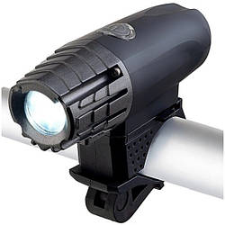 Фара велосипедна передня PU33-1CREE XPG аккум-р, 350LM, 1200mAh, ЗУ micro USB