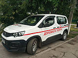 Вітровики (2 шт., Sunplex Sport) для Toyota Proace City, фото 3