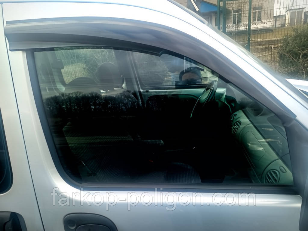 Вітровики (2 шт., Sunplex Sport) для Renault Kangoo 1998-2008 рр