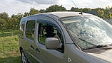 Вітровики (2 шт., Sunplex Sport) для Renault Kangoo 2008-2020 рр, фото 5