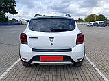 Накладка на задній бампер EuroCap (ABS) для Renault Sandero 2013-2022 рр, фото 4