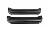 Накладки на пороги EuroCap (2 шт, ABS) для Volkswagen T5 2010-2015 рр, фото 5
