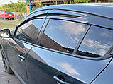 Вітровики HB (4 шт., Sunplex Sport) для Renault Megane III 2009-2016 рр, фото 3