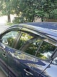 Вітровики HB (4 шт., Sunplex Sport) для Renault Megane III 2009-2016 рр, фото 7