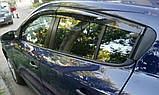 Вітровики HB (4 шт., Sunplex Sport) для Renault Megane III 2009-2016 рр, фото 8