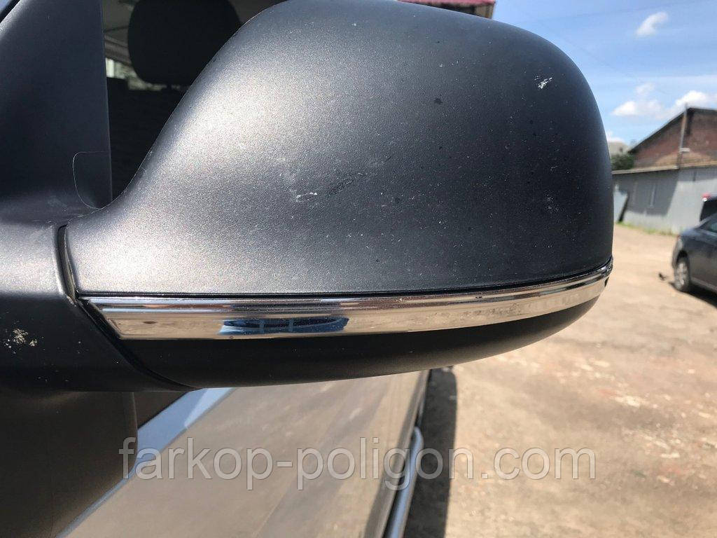 Смужки на дзеркала (2 шт., нерж) для Volkswagen Amarok 2010-2022 рр