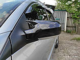 Накладки на дзеркала BMW-Style (2 шт) для Renault Scenic/Grand 2003-2009 рр, фото 6