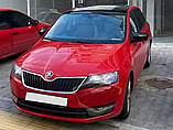 Накладки на дзеркала BMW-Style (З поворотом, 2 шт) для Skoda Rapid 2012-2019 рр, фото 4