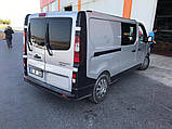 Інтегровані рейлінги (хром) Коротка база для Renault Trafic 2015- рр, фото 6
