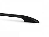 Рейлінги OmsaLine Solid (2 шт, чорні) для Renault Captur 2013-2019 рр, фото 4