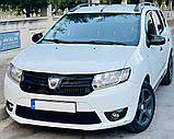 Накладки на дзеркала BMW-Style (2 шт) для Renault Logan II 2013-2022 рр, фото 5