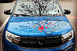 Накладки на дзеркала BMW-Style (2 шт) для Renault Logan II 2013-2022 рр, фото 8