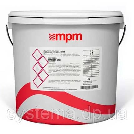7S STARFLEX ONE - Рідка бітум-полімерна мембрана на водній основі для покрівлі, чорний 20 кг, фото 1