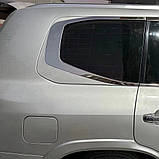 Повна окантовка вікон дизайн LC300 (нерж) для Toyota Land Cruiser 200, фото 5