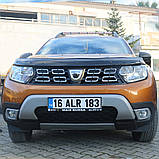 Накладки на протитуманки (ABS, сіра) для Renault Duster 2018-2024 рр, фото 3