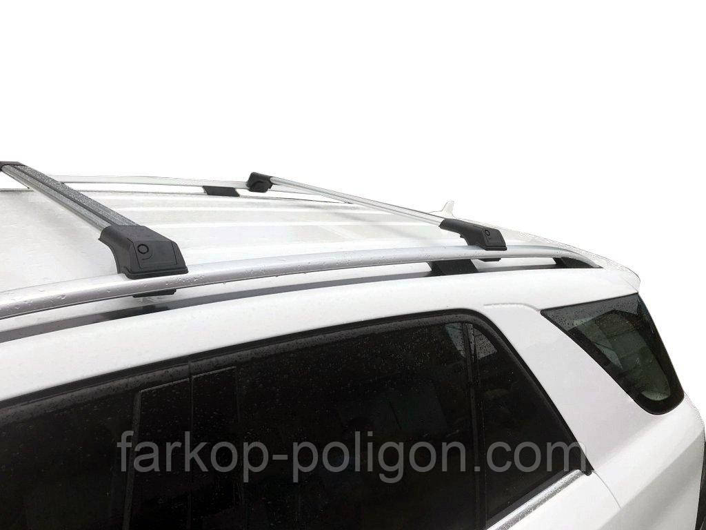 Перемички на звичайні рейлінги без ключа Flybar V1 (2 шт) до 140 см, Сірі
