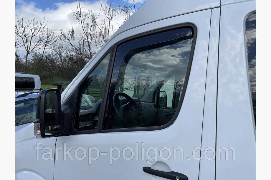Вітровики вставні (2 шт., HEKO) для Volkswagen Crafter 2006-2016 рр