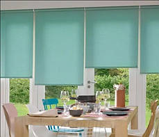 Однотонні тканинні ролети - відкрита та закрита системи Besta