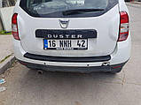 Накладка на задній бампер EuroCap (ABS) для Renault Duster 2008-2017 рр, фото 7