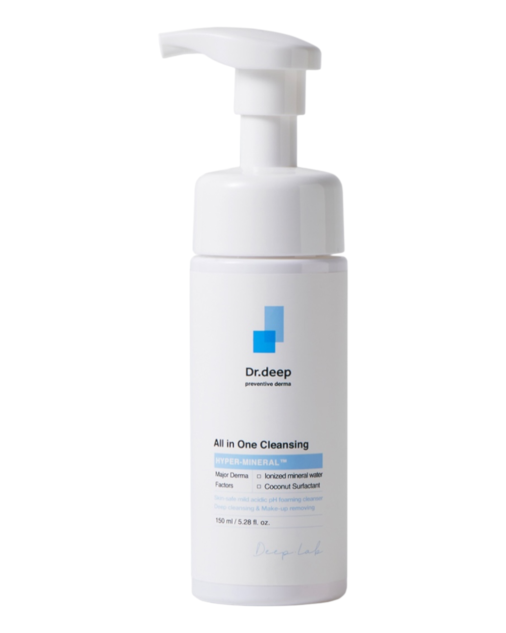 Пінка-мус для вмивання 2 в 1 Dr.Deep All In One Cleansing 150ml