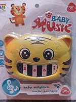 Игрушка детский орган пианино тигреня 619-13