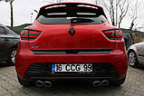 Накладка на задній бампер EuroCap (ABS) для Renault Clio IV 2012-2019 рр, фото 7