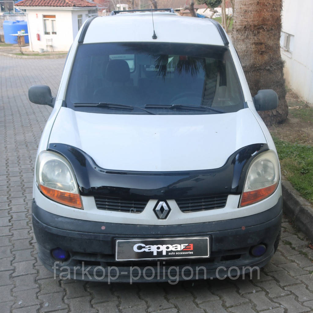 Дефлектор капота 2004-2008 (EuroCap) для Renault Kangoo рр
