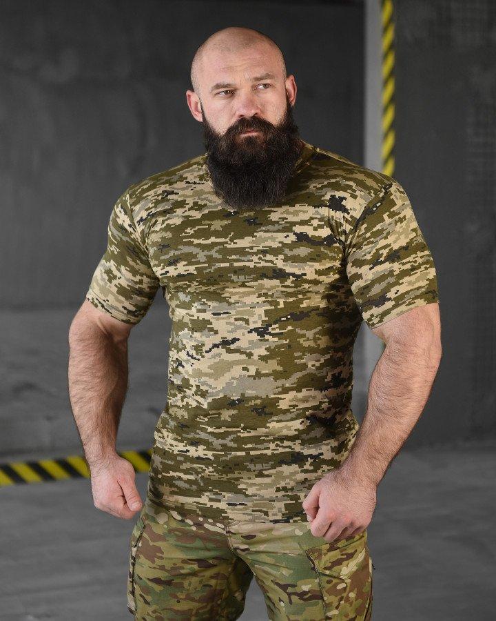 Футболка піксель ЗСУ МС8525