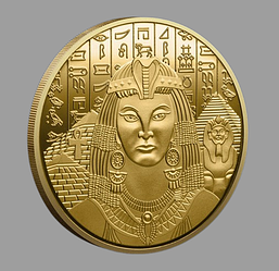 Пам'ятна монета в гаманець Єгипетська цариця Нефертітіні.