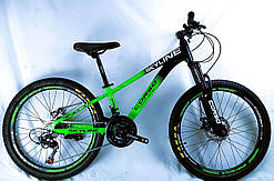 Велосипед спортивний Corso Skyline 24" SL-30501 (1) рама 11" алюмінієвий, Shimano 21S, зібраний на 75%
