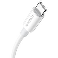 Кабель Baseus Superior Series (SUPERVOOC) Fast Charging Data Type-C 65W (1m) White, фото 7