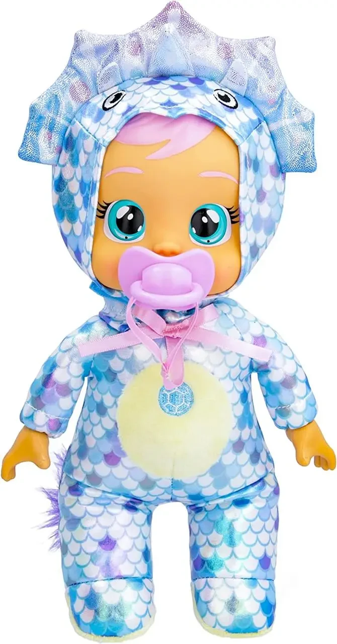 Пупс плакса (висота 27 см, музичний чіп, м'якотілий, плаче водою, пустушка, в боксі) TK 2294, фото 1