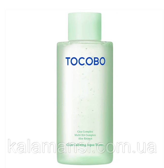 Заспокійливий тонер із центелою Tocobo Cica Calming Aqua Toner 200 мл, фото 1