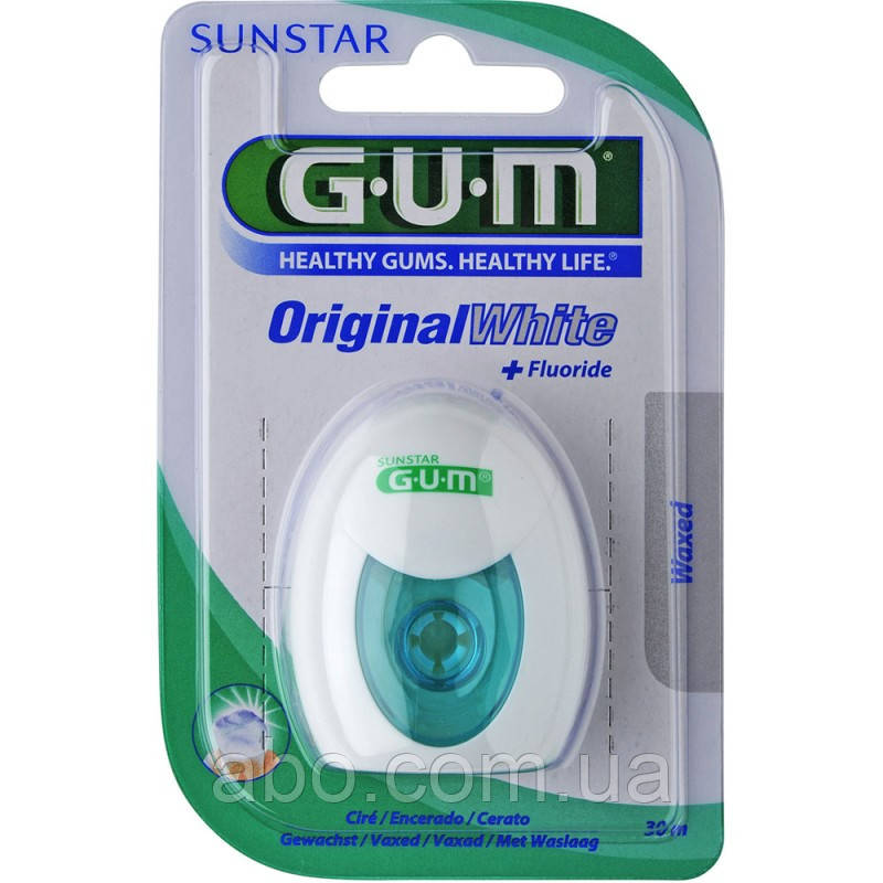Зубна нитка GUM Original White 30 м