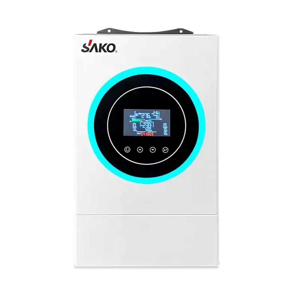Гібридний сонячний інвертор Sako SUNON V 6.5кВА/6.2кВт 48В 120A MPPT з чистою синусоїдою