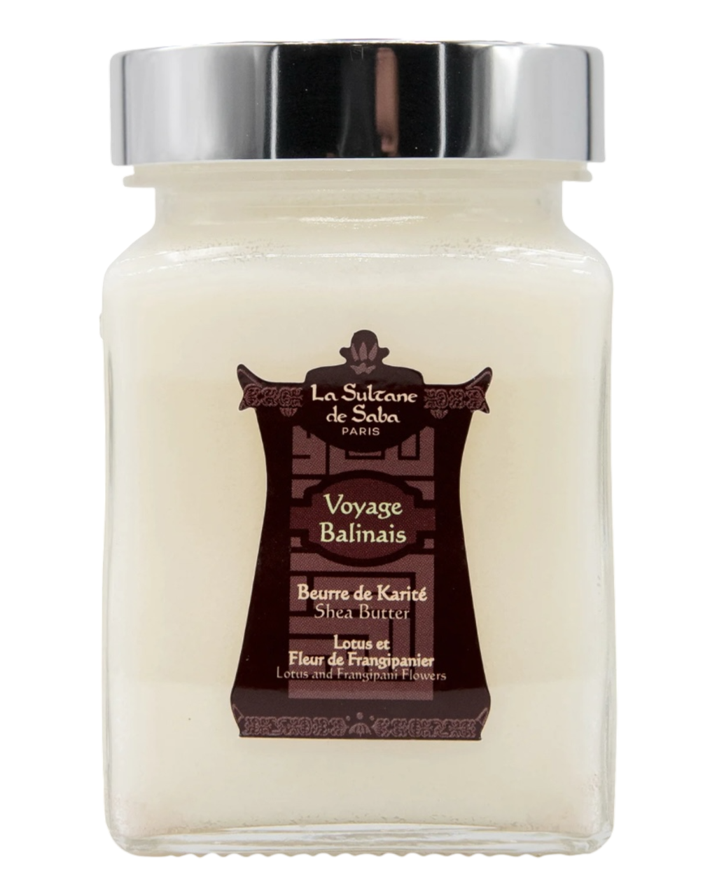 Масло каріте La Sultane de Saba Shea butter Lotus and Frangipani Flower Bali 300 мл, фото 1