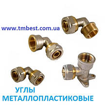 Кути металопластикові