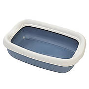 Туалет MPS д/кіш з рамкою BETA SMALL W/FRAME DARK BLUE 43*31*12