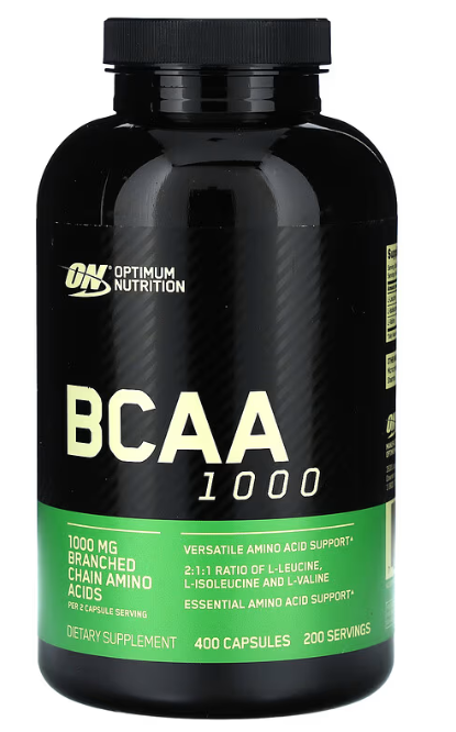 BCAA 1000 caps Optimum Nutrition 400 капсул, фото 1